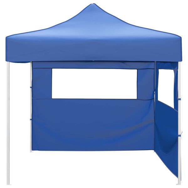 vidaXL Party Tent Folding Blue 291 x 291 x 315 cm Oxford Fabric