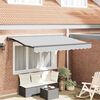 vidaXL Awning Frame Anthracite 2.5 x 2 m Metal