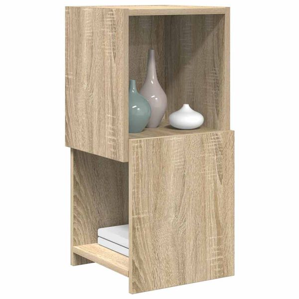 vidaXL Corner Cabinet Sonoma Oak 30.5x30x65cm Engineered Wood