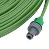 vidaXL 3-Tube Sprinkler Hose Green 22.5 m PVC