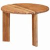 vidaXL Nesting Coffee Tables 3 pcs Brown Solid Acacia Wood