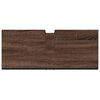vidaXL Bathroom Sink Cabinet Brown Oak 80x33x60 cm Engineered Wood