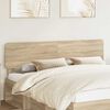vidaXL Headboard Sonoma Oak 200 cm Engineered wood