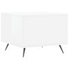 vidaXL Coffee Tables 2pcs High Gloss White 50x50x40 cm Engineered Wood