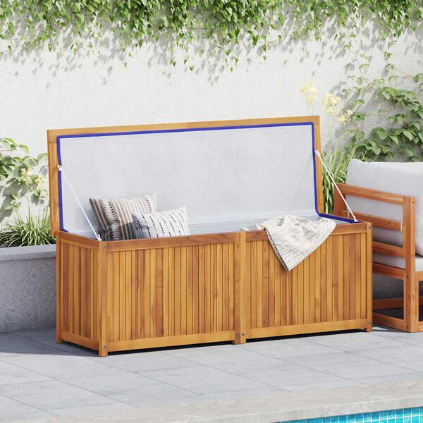 vidaXL Garden Box 150x50x55 cm Solid Wood Teak