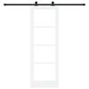 vidaXL Sliding Door ORKDAL White 73.5 x 211 cm