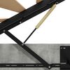 vidaXL Ottoman Bed Frame Concrete Grey 120 x 200 cm Engineered Wood