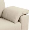 vidaXL Sofa 2 pcs Beige Linen