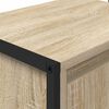 vidaXL Bathroom Cabinet Sonoma 90 x 30 x 60 cm Engineered Wood
