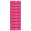 vidaXL Guest Towels "FROGN" 10 pcs Pink 30x50 cm 360 gsm