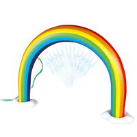 Happy People Inflatable Rainbow Sprinkler 216x46x153 cm
