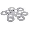 vidaXL Washers 12 pcs Silver 16 x 16 x 1.5 cm Iron