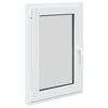 vidaXL Basement Window "RISOR" 60x100 cm Tilt&Turn DIN Left White