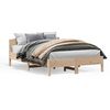 vidaXL Bed Frame without Mattress 120x200 cm Solid Wood Pine