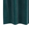 vidaXL Blackout Curtains 2 pcs Dark Green 140 x 140 cm Velvet