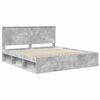 vidaXL Bed Frame with Headboard Concerte 180 x 200 cm Solid Pine Wood
