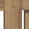 vidaXL Radiator Cover Artisan Oak 172 x 19 x 81.5 cm Engineered Wood