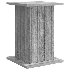 vidaXL Plant Stand Grey Sonoma 30.5 x 30 x 43 cm Engineered Wood