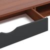 vidaXL Computer Desk with Drawer Brown 110x50x75 cm Engineered Wood