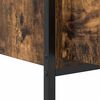 vidaXL Bathroom Basin Cabinet Smoked Oak 60x34.5x60 cm