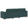 vidaXL Sofa 2 pcs Green 221 x 80 x 80 cm Fabric