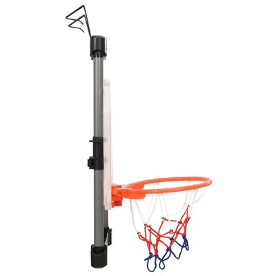 vidaXL Children Basketball Play Set for Door Adjustable