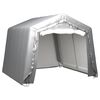 vidaXL Tent | Steel Grey | PE and galvanised steel | 3m x 3m