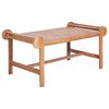 vidaXL Garden Table | Teak | Solid Teak | Medium | Durable | Coffee Table