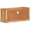 vidaXL TV Cabinet 88x30x40 cm Solid Wood Acacia