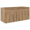 vidaXL Sink cabinet Artisan Oak Engineered Wood