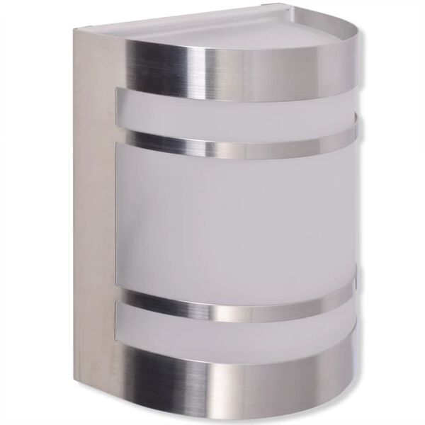 vidaXL Outdoor Wall Light Stainless Steel