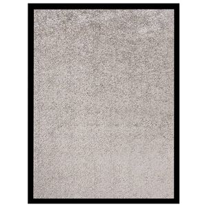vidaXL Doormat | Grey | 100% Polypropylene, Vinyl | Medium | Non-slip | Doormat