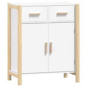 vidaXL Sideboard White 62x38x75 cm Engineered Wood