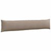 vidaXL Sofa Pillows 2 pcs Taupe 200 x 40 cm Fabric