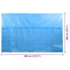 vidaXL Pool Cover Blue 400x200 cm PE