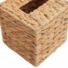 vidaXL Tissue Box Covers 2 pcs Water hyacinth 14.5 x 14.5 x 15 cm