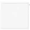 vidaXL Wall Cabinet White 100x36.5x35 cm Engineered Wood