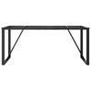 vidaXL Dining Table Legs O-Frame 160x80x73 cm Steel