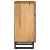 vidaXL Sideboard 40x34x75 cm Solid Wood Rough Mango