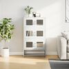 vidaXL Highboard White 68x39x123 cm Steel