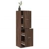 vidaXL Apothecary Cabinet&nbsp;Brown Oak 40x41x144.5 cm Engineered Wood