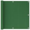 vidaXL Balcony Screen Light Green 90x400 cm HDPE