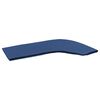 vidaXL 4 Bow Bimini Top Navy Blue 243x(230-244)x137 cm