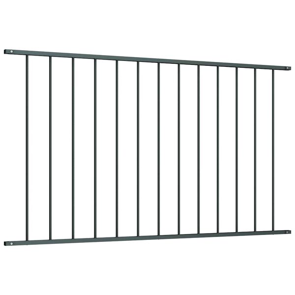 vidaXL Fence Panel Powder-coated Steel 1.63x1 m Anthracite