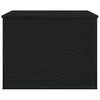 vidaXL Storage Box Black oak 60 x 42 x 46 cm Engineered Wood
