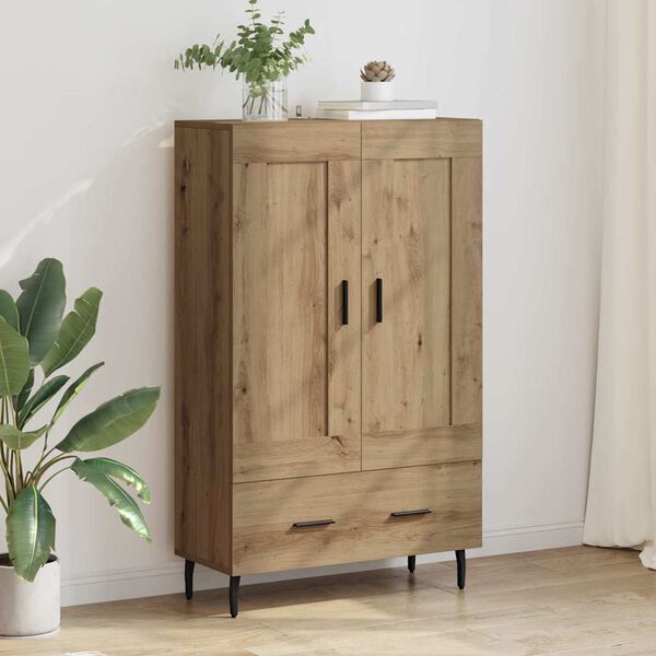 vidaXL Highboard Artisan Oak 69.5 x 31 x 115 cm Engineered Wood