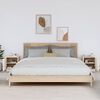 vidaXL Bedside Cabinets 2 pcs White 40x34x45 cm Solid Wood Pine