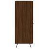 vidaXL Sideboard Brown Oak 34.5x34x90 cm Engineered Wood