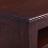 vidaXL TV Cabinet Classical Brown 100x30x45 cm Solid Mahogany Wood