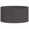 vidaXL Garden Planter 5 pcs Black 40 x 40 x 20 cm Cold-rolled Steel